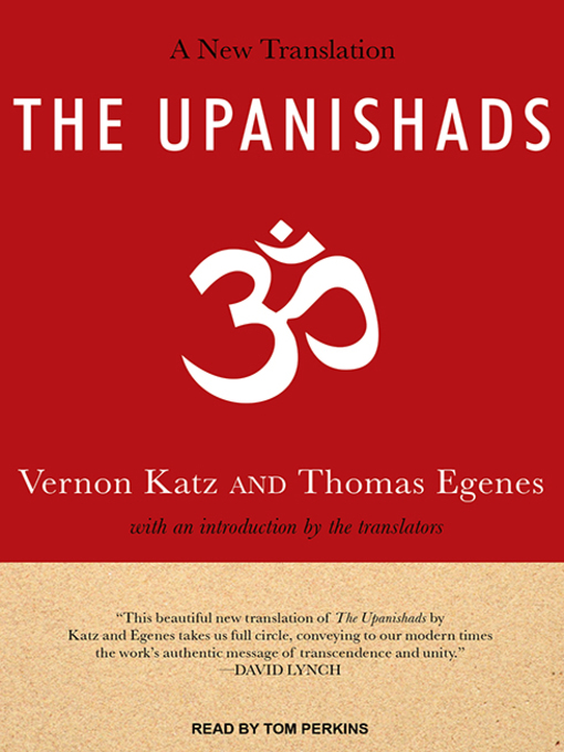 Title details for The Upanishads by Vernon Katz - Available